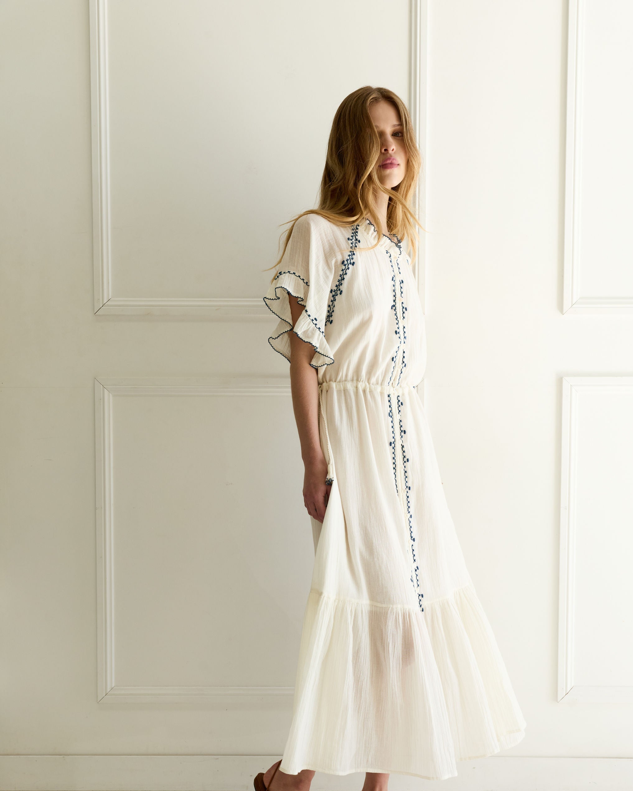 Freya Dress | White