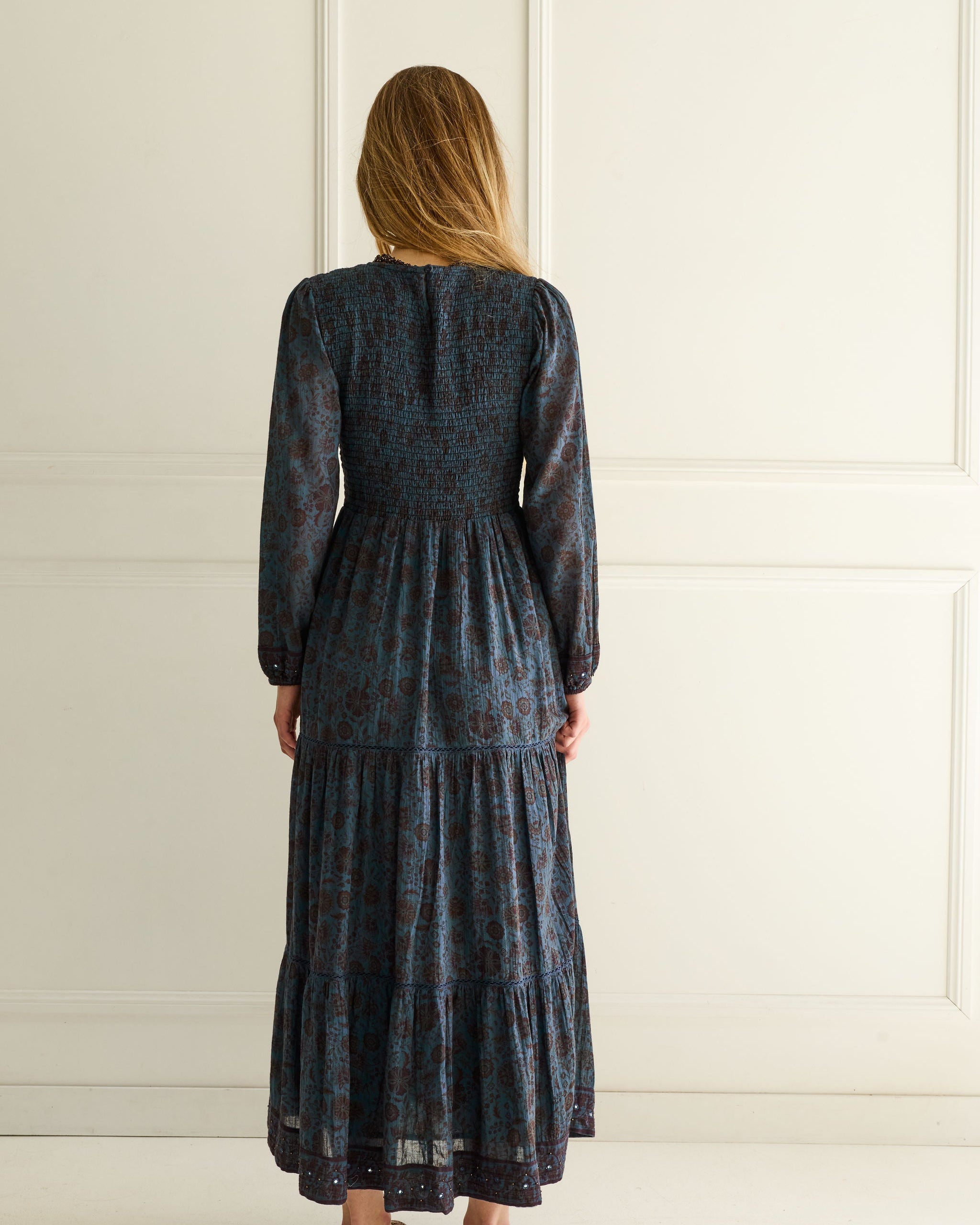 Delphine Smocked Dress