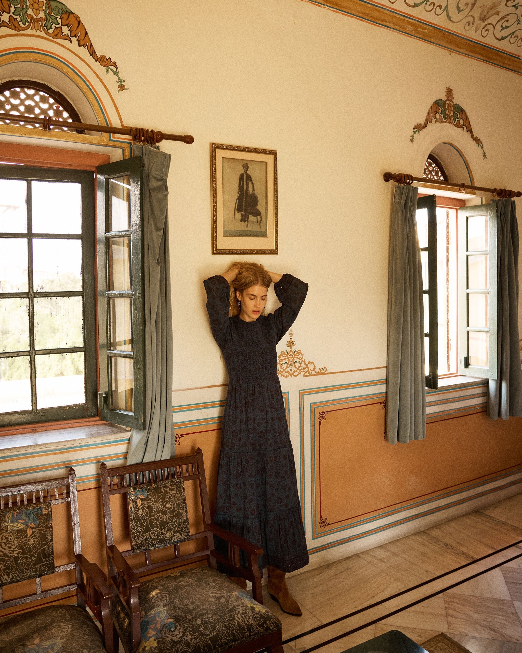 Delphine Smocked Dress