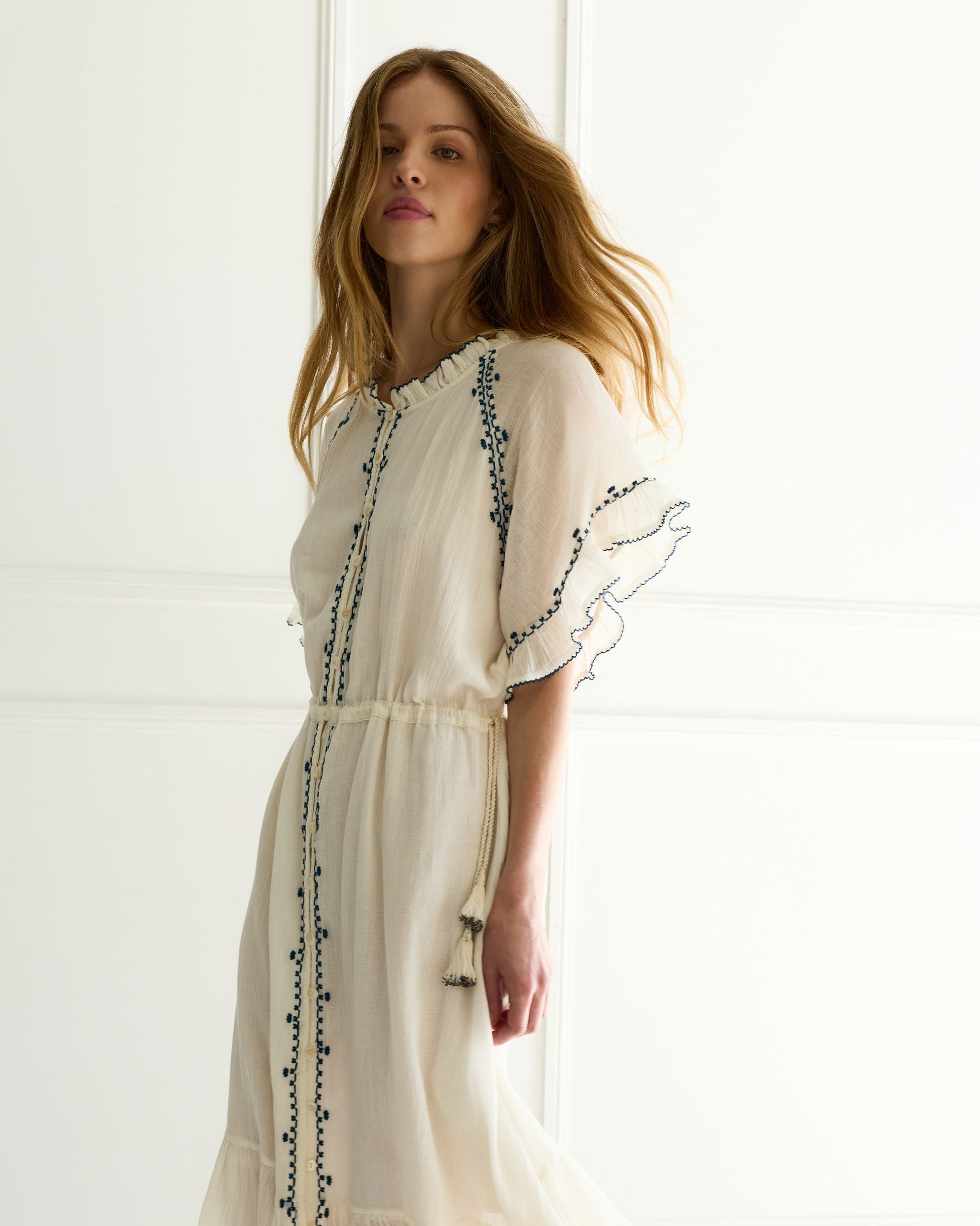 Freya Dress | White