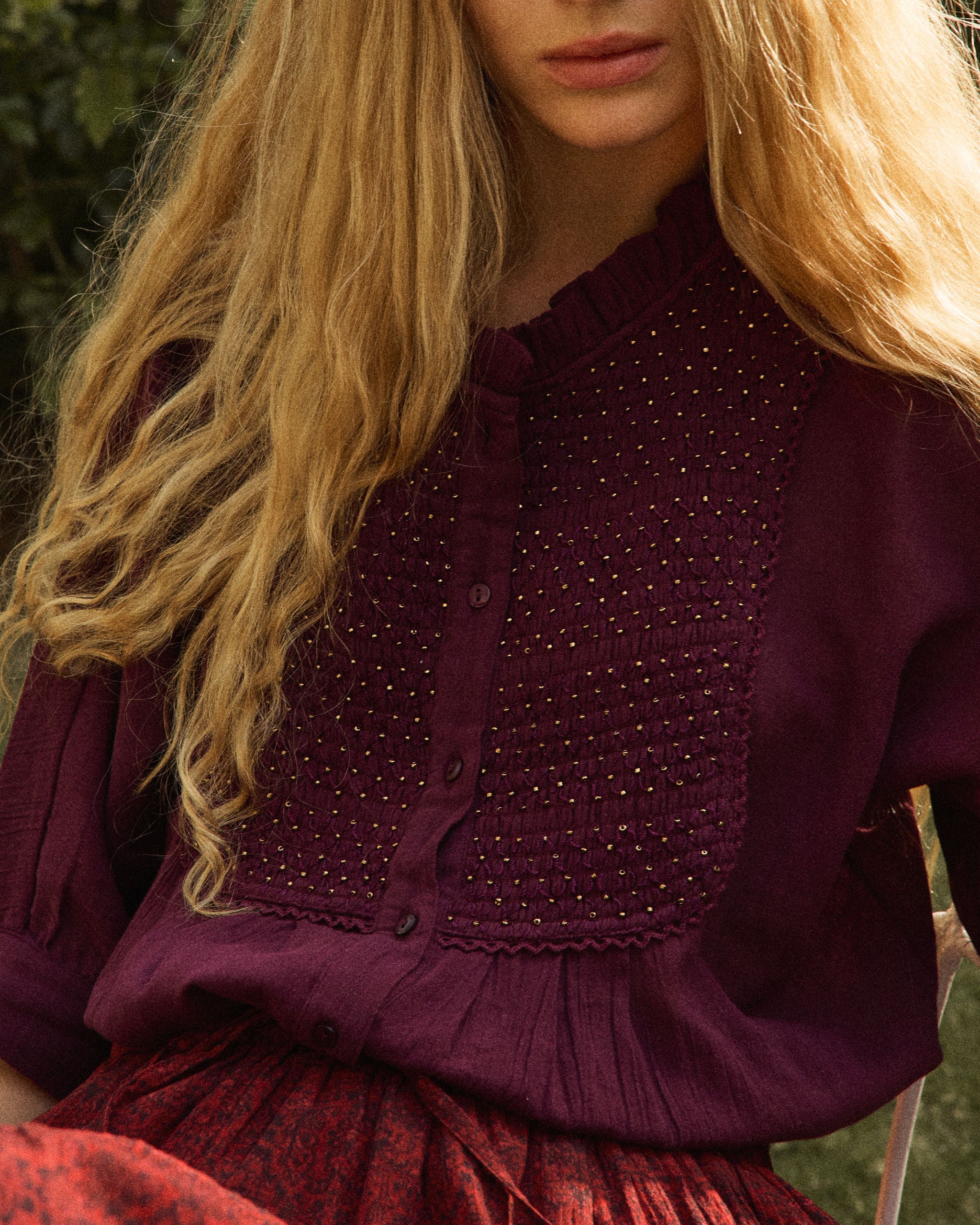 Yuki Blouse | Mulberry