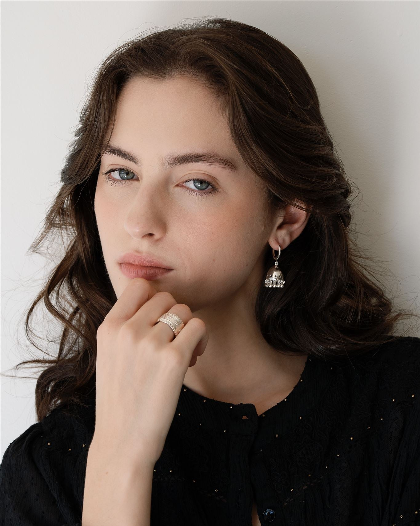 Raya Earrings | Silver